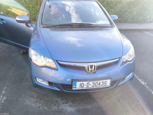 Honda Civic Saloon, Petrol, 2010, Blue