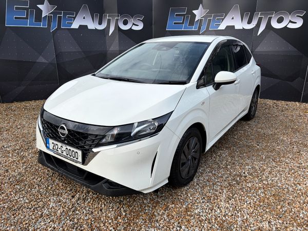 Nissan Note Hatchback, Petrol Hybrid, 2021, White