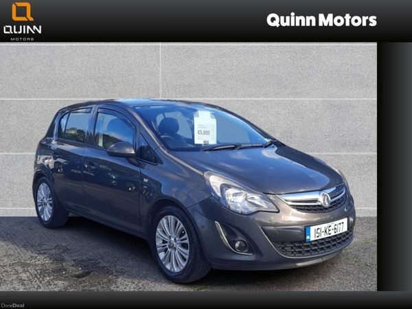 Vauxhall Corsa Hatchback, Petrol, 2015, Grey
