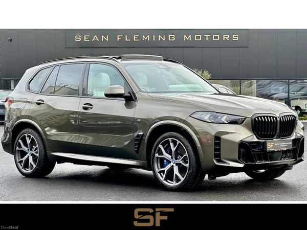 BMW X5 SUV, Petrol Hybrid, 2025, Green