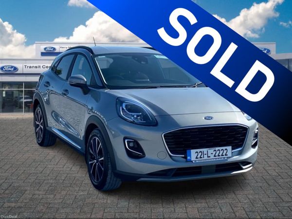 Ford Puma MPV, Petrol Hybrid, 2022, Grey