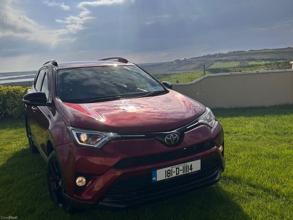 Toyota RAV4 SUV, Diesel, 2018, Red