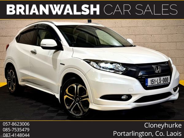 Honda Vezel SUV, Petrol Hybrid, 2015, White