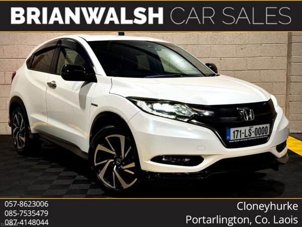 Honda Vezel SUV, Petrol Hybrid, 2017, White
