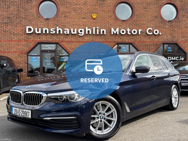 BMW 5-Series Estate, Petrol, 2020, Blue
