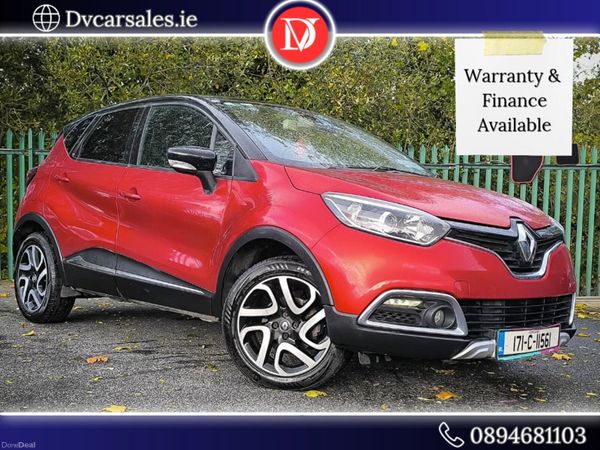 Renault Captur Hatchback, Diesel, 2017, Red
