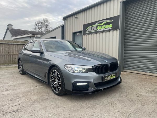BMW 5-Series Saloon, Diesel, 2019, Blue