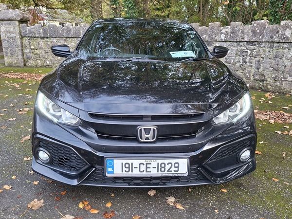 Honda Civic Hatchback, Petrol, 2019, Black