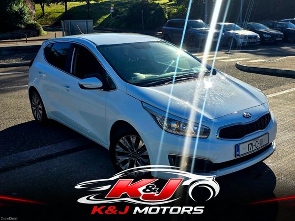 Kia Ceed Hatchback, Diesel, 2017, White