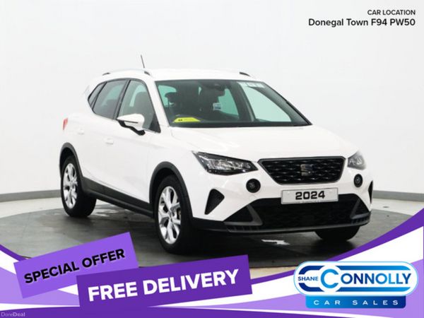 SEAT Arona SUV, Petrol, 2024, White