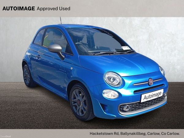 Fiat 500 Hatchback, Diesel, 2017, Blue