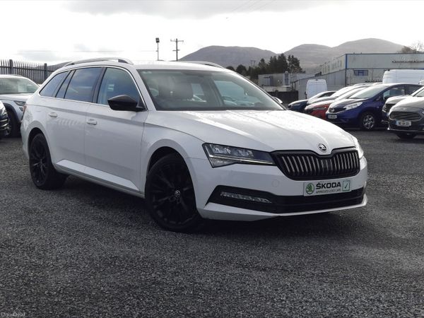 Skoda Superb Estate, Diesel, 2021, White