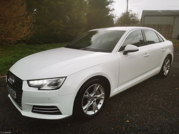 Audi A4 Saloon, Diesel, 2017, White