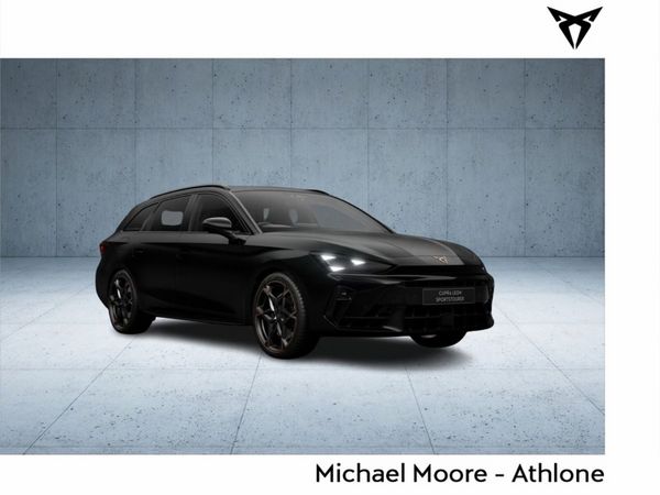 Cupra Leon Estate, Petrol Plug-in Hybrid, 2027, Black
