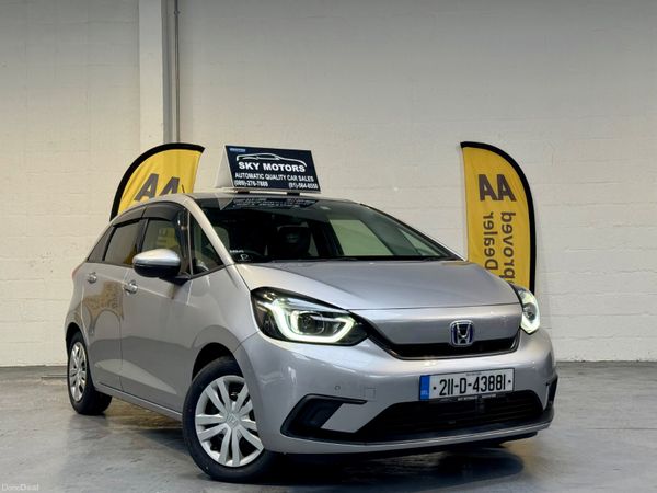 Honda Fit Hatchback, Petrol Hybrid, 2021, Silver