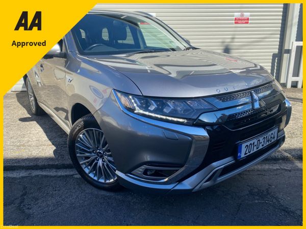 Mitsubishi Outlander Estate, Petrol Plug-in Hybrid, 2020, Grey
