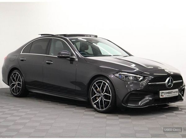 Mercedes-Benz C-Class Saloon, Petrol Hybrid, 2025, Grey