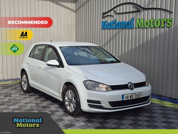 Volkswagen Golf Hatchback, Diesel, 2014, White