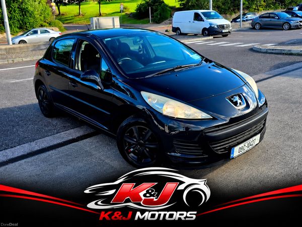 Peugeot 207 Hatchback, Diesel, 2011, Black