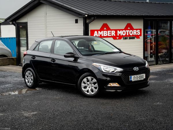 Hyundai i20 Hatchback, Petrol, 2017, Black