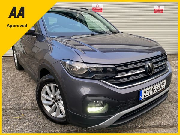 Volkswagen T-Cross SUV, Petrol, 2023, Grey