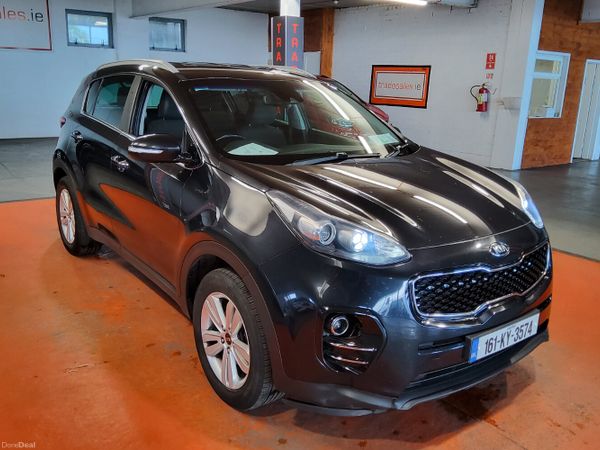 Kia Sportage SUV, Diesel, 2016, Black