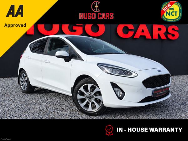 Ford Fiesta Hatchback, Petrol, 2020, White