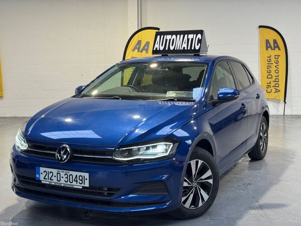 Volkswagen Polo Hatchback, Petrol, 2021, Blue
