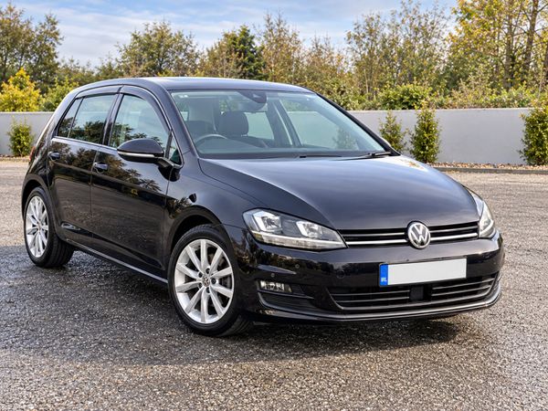 Volkswagen Golf Hatchback, Petrol, 2017, Black