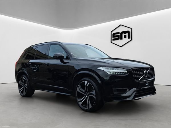 Volvo XC90 SUV, Petrol Plug-in Hybrid, 2023, Black