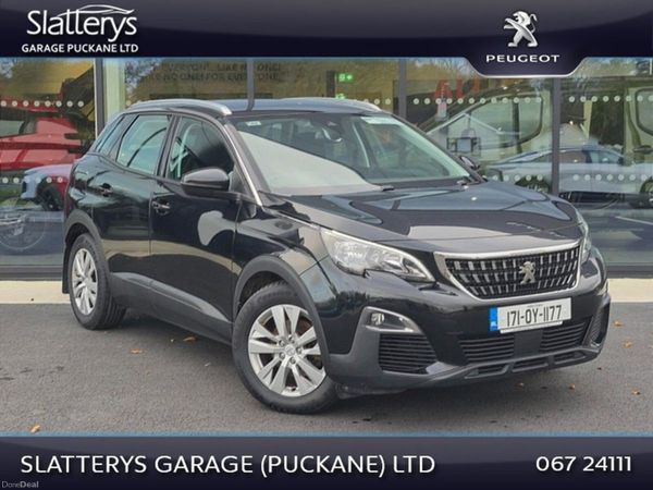Peugeot 3008 SUV, Diesel, 2017, Black