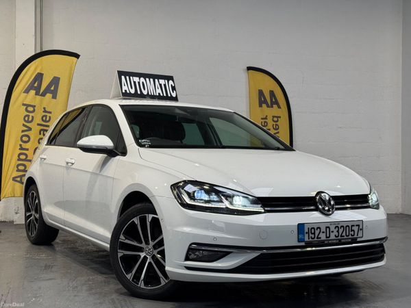 Volkswagen Golf Hatchback, Petrol, 2019, White