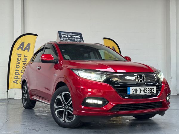 Honda Vezel SUV, Petrol Hybrid, 2021, Red