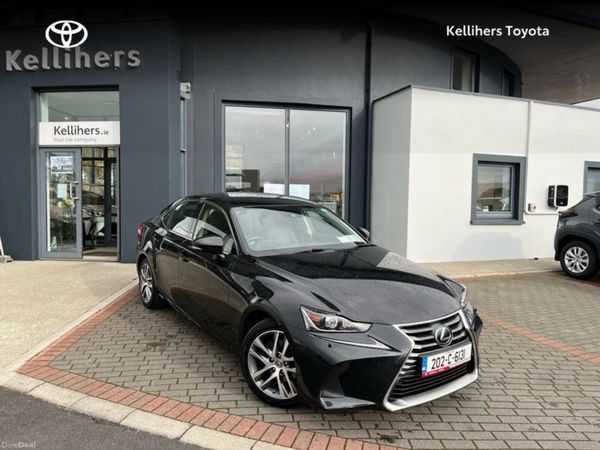 Lexus IS Saloon, Petrol Hybrid, 2020, Black