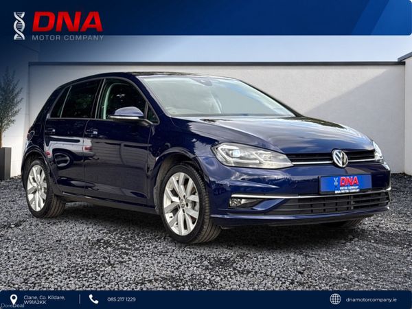 Volkswagen Golf Hatchback, Petrol, 2017, Blue