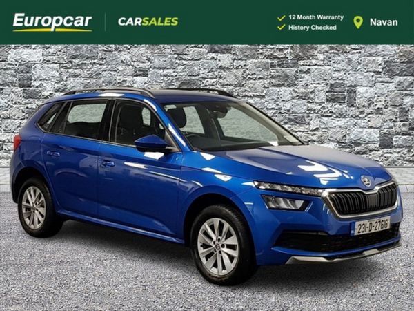 Skoda Kamiq Hatchback, Petrol, 2023, Blue