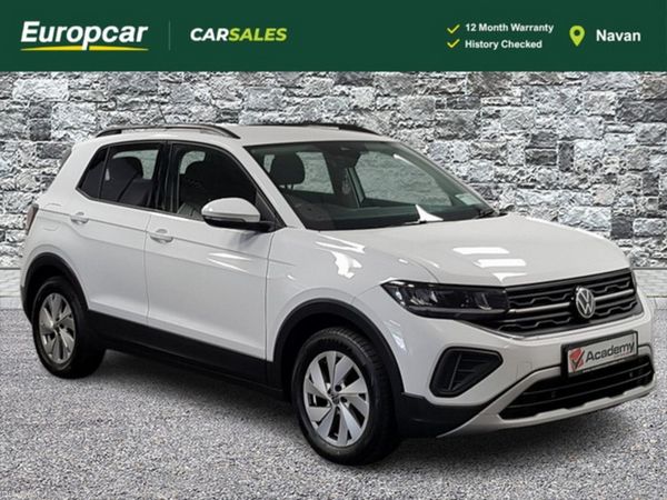 Volkswagen T-Cross Estate, Petrol, 2024, White