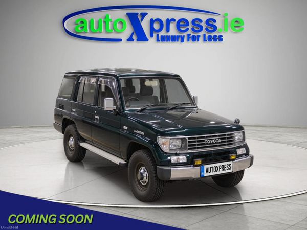 Toyota Land Cruiser SUV, Diesel, 1993, Green
