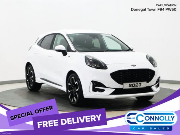 Ford Puma MPV, Petrol Hybrid, 2023, White
