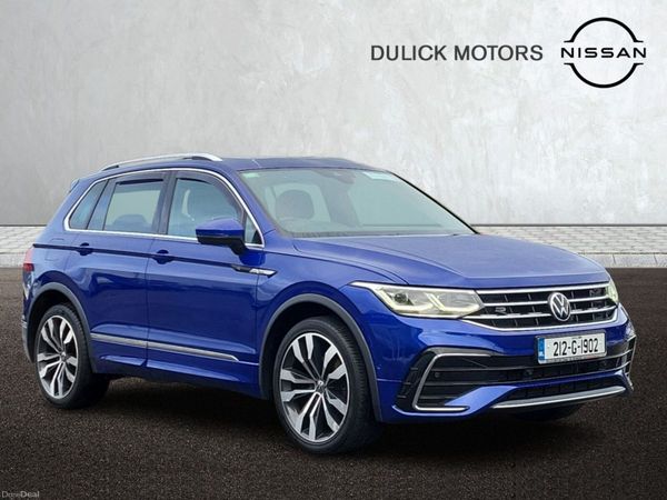 Volkswagen Tiguan SUV, Diesel, 2021, Blue