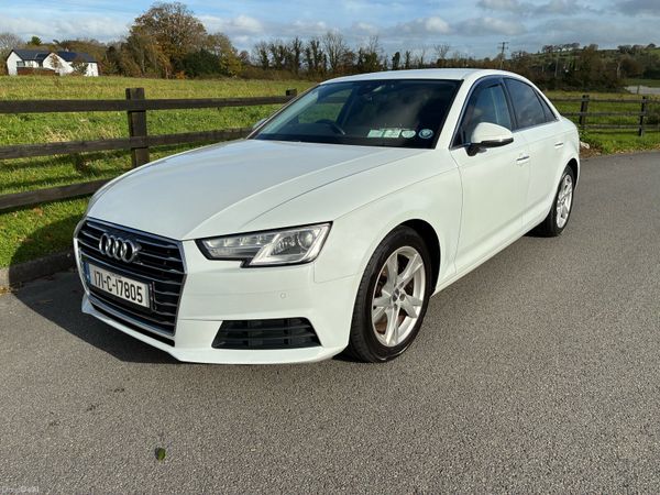 Audi A4 Saloon, Diesel, 2017, White