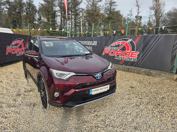 Toyota RAV4 SUV, Petrol Hybrid, 2016, Red
