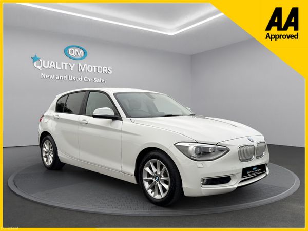 BMW 1-Series Hatchback, Petrol, 2016, White