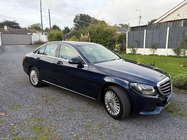 Mercedes-Benz C-Class Saloon, Diesel, 2016, Blue