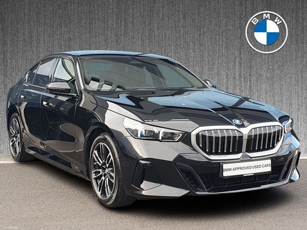 BMW 5-Series Saloon, Petrol Plug-in Hybrid, 2026, Black