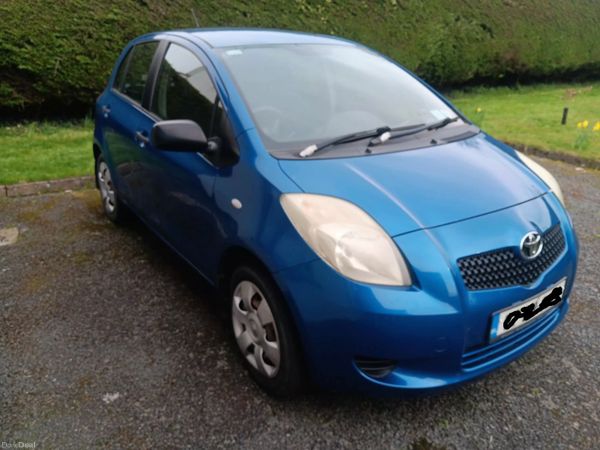 Toyota Yaris Hatchback, Petrol, 2007, Blue