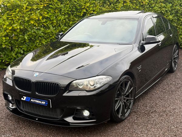 BMW 5-Series Saloon, Diesel, 2015, Black