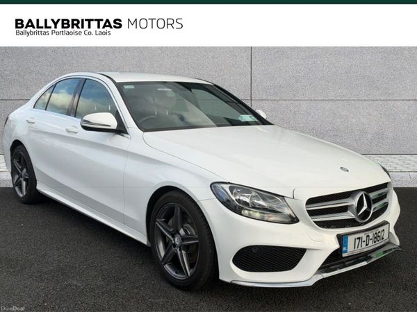 Mercedes-Benz C-Class Saloon, Diesel, 2017, White