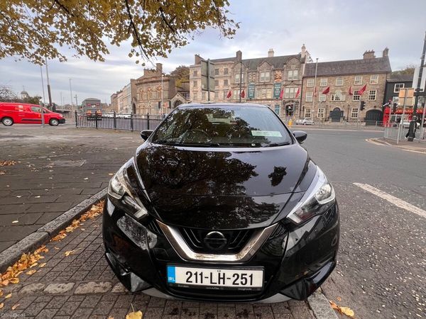 Nissan Micra Hatchback, Petrol, 2021, Black