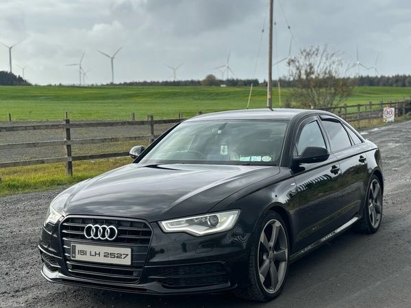 Audi A6 Saloon, Diesel, 2015, Black